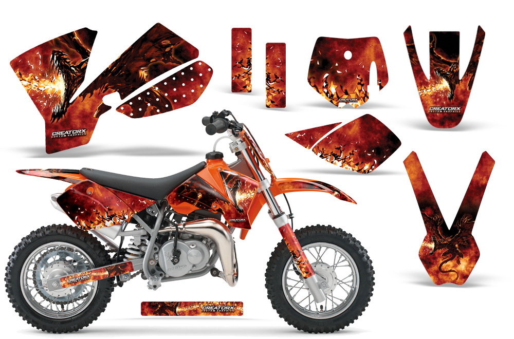 KTM SX50 Graphics Kit Dragonblast